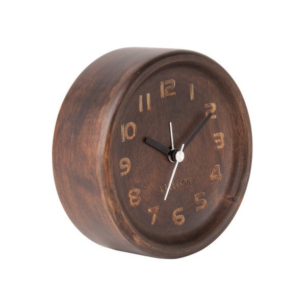 Ceas Karlsson, Ø 11 cm, maro închis-image-2