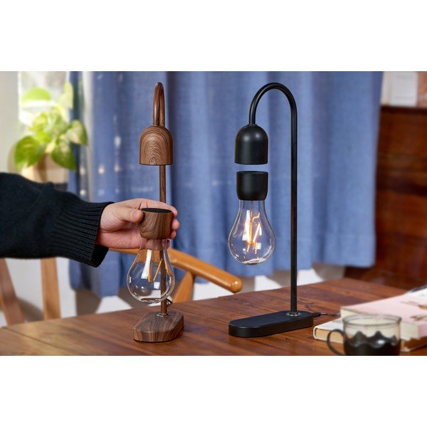 Veioză neagră (înălțime 36,5 cm) Evaro – Gingko-image-4