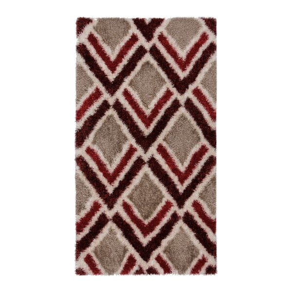 Covor Flair Rugs Bijoux Red Brown, 80 x 150 cm