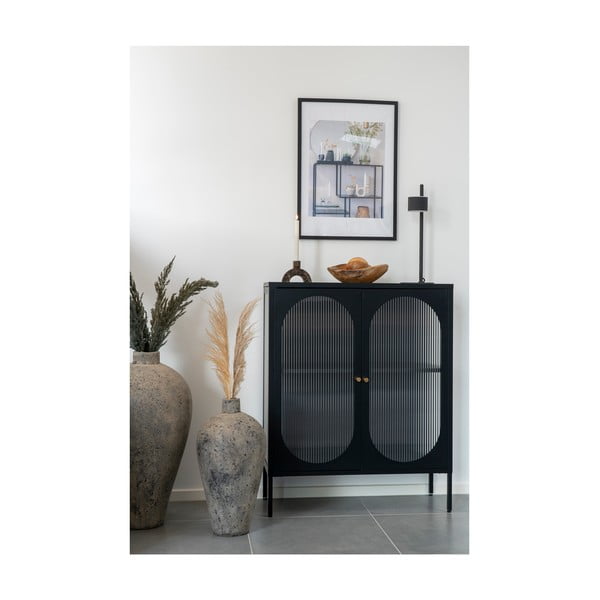 Vază înaltă maro din teracotă Corvo – House Nordic-image-3