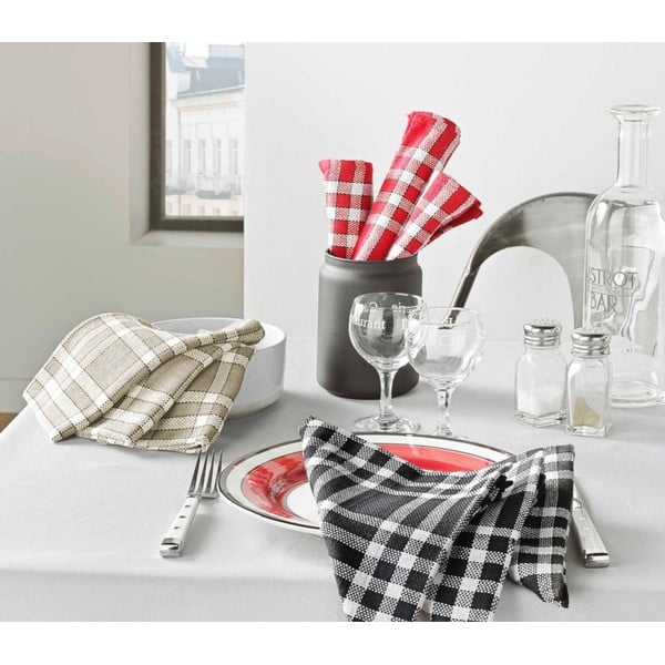 Șervețele 3 buc. din material textil Traditio – douceur d'intérieur-image-2