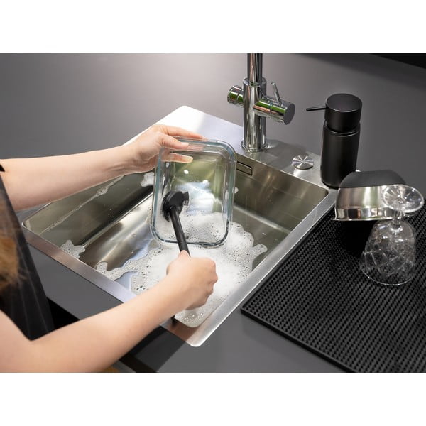Perie pentru curățarea vaselor Wenko Black Outdoor Kitchen Cuvo, negru-image-1