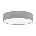 Plafonieră albă/gri cu abajur textil PASTERI – EGLO