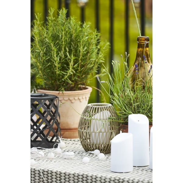 Felinar cu LED Star Trading Calabria, înălțime 20 cm, negru-image-4