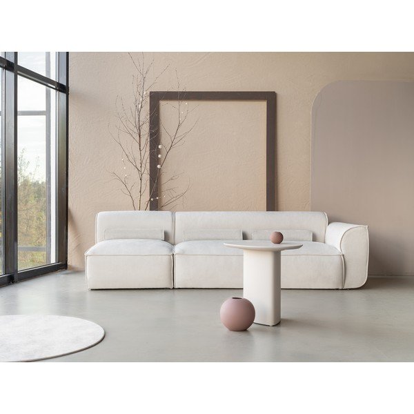 Șezlong modular alb (cu colț pe partea dreaptă) Flex Felix – Miuform-image-1