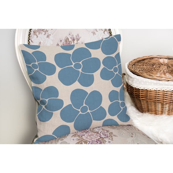 Față de pernă 43x43 cm Blue Meadow – Mila Home-image-1