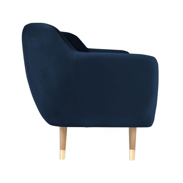 Canapea cu 2 locuri Mazzini Sofas Amelie, albastru închis-image-3