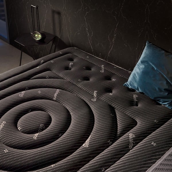 Saltea mediu-fermă/extra dură din spumă reversibilă 80x200 cm Premium Black Multizone – Moonia-image-4