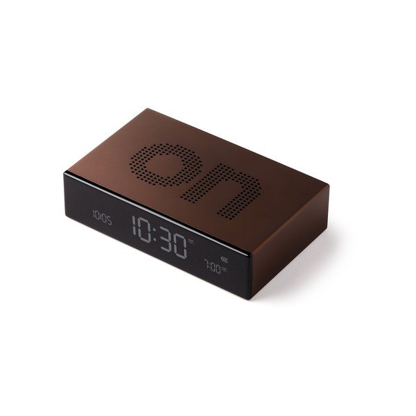 Ceas deșteptător digital/de masă Flip Premium – Lexon-image-4