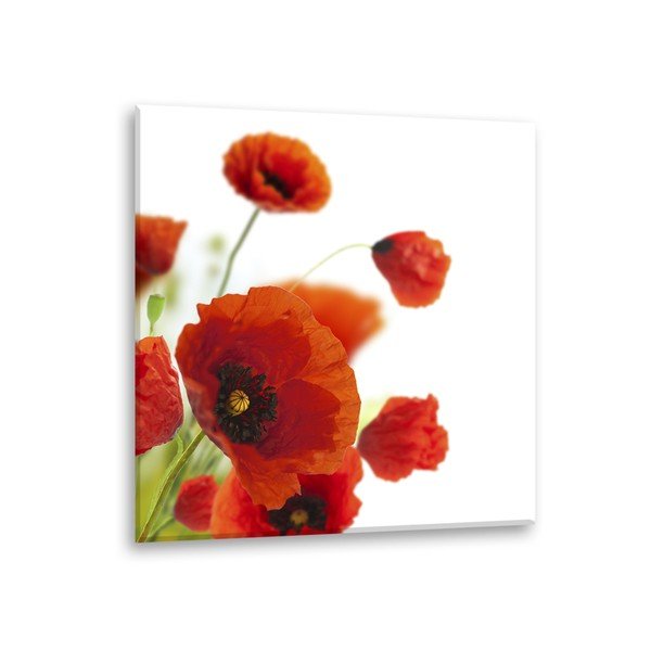 Tablou Styler Glas Maki Poppies, 30 x 30 cm-image-2