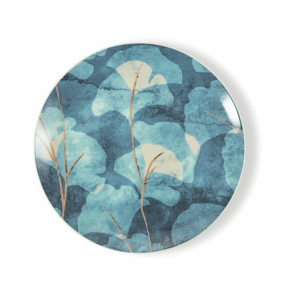 Set 18 farfurii din porțelan și gresie VDE Tivoli 1996 Dream, albastru-image-2