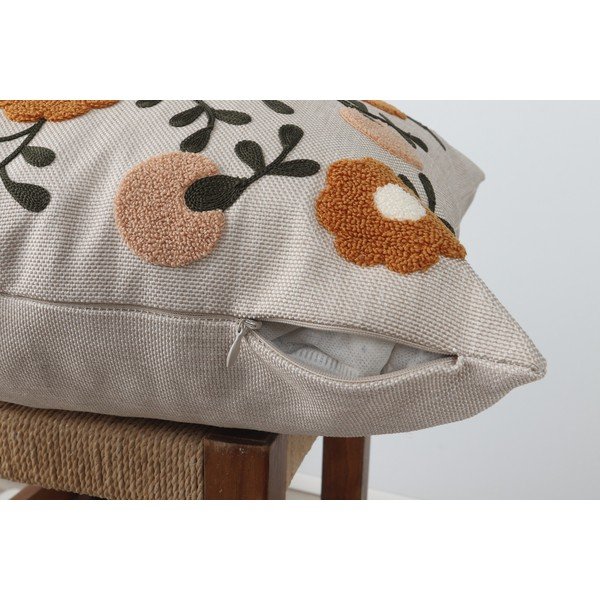 Pernă decorativă din in 43x43 cm Fulya – Mioli Decor-image-4