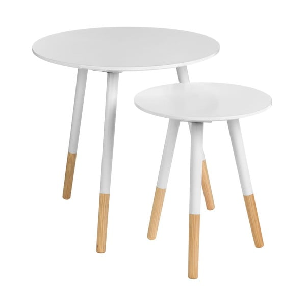 Măsuțe auxiliare 2 buc. rotunde ø 48 cm Viborg – Premier Housewares