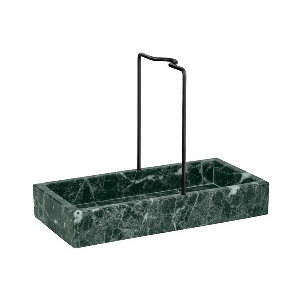 Suport pentru accesorii de spălat verde închis din piatră Marble – Mette Ditmer Denmark