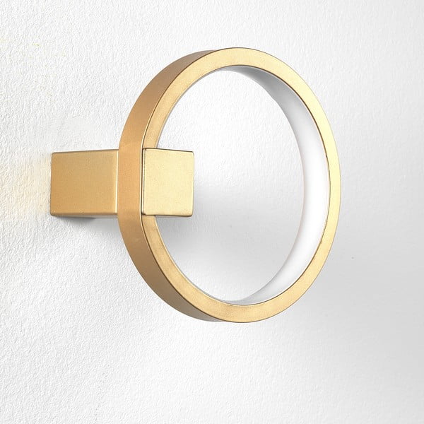 Aplică Tomasucci Ring, ø 15 cm, auriu-image-1