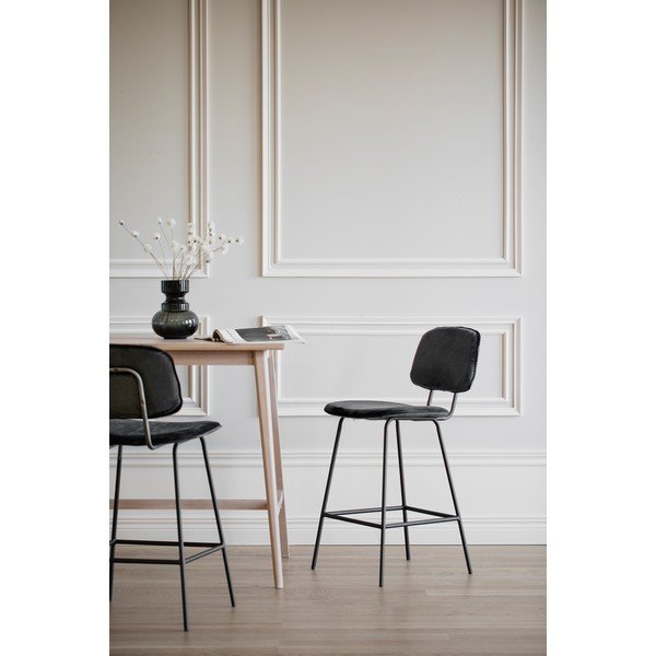 Scaune de bar negre 2 buc. 94 cm Bryan - Rowico-image-1