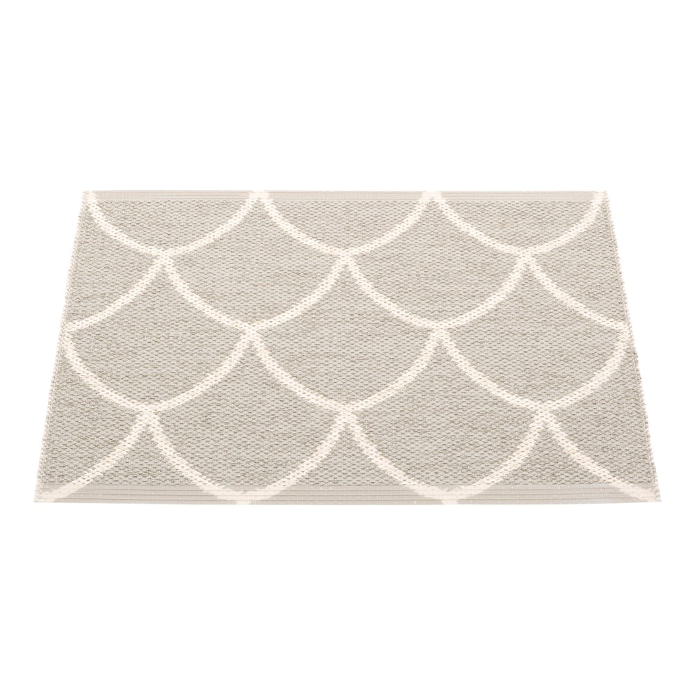 Covor pentru exterior și interior crem 70x50 cm Kotte Linen – Pappelina