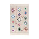 Covor crem lavabil/țesut manual din bumbac 140x200 cm Kaarol – Lorena Canals