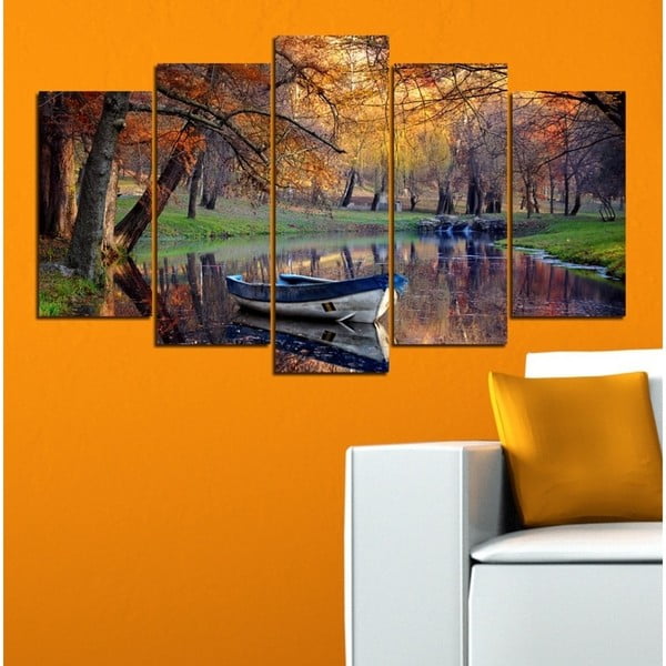 Tablou din mai multe piese Insigne Rasmundo, 102 x 60 cm-image-1