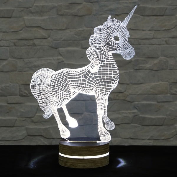 Veioză 3D Unicorn