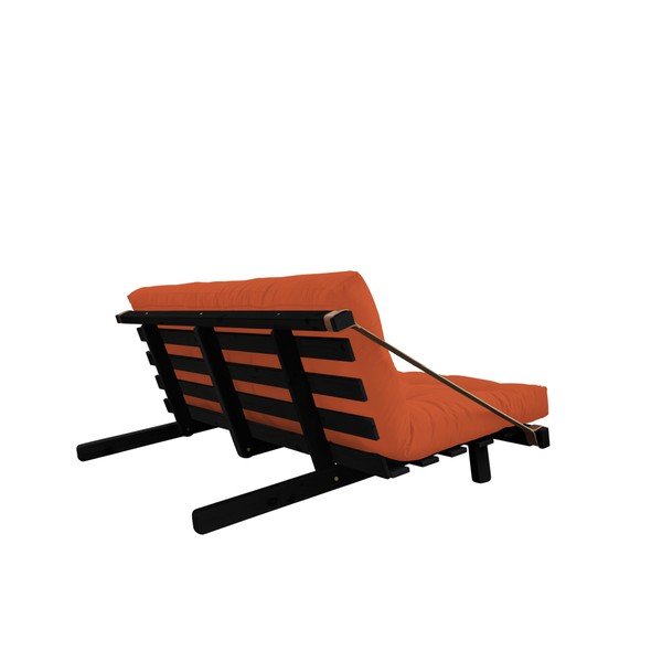 Canapea extensibilă Karup Jump Black/Orange-image-2