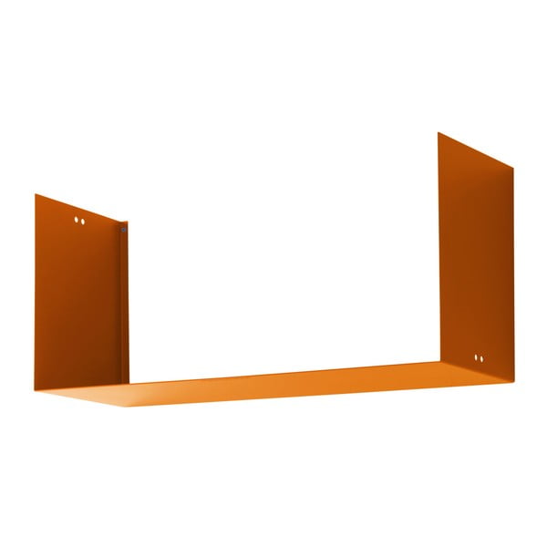 Raft metalic pentru perete Mi piace molto Geometric XL, portocaliu