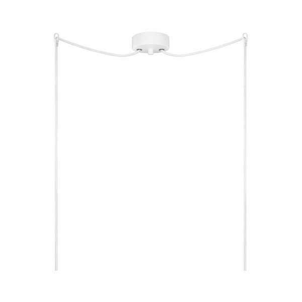 Corp de iluminat dublu Sotto Luce Tsuki, Ø 30 cm, alb/argintiu-image-3