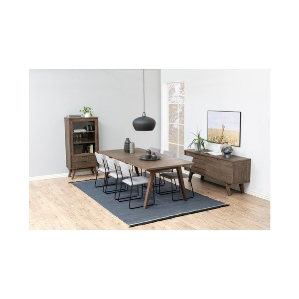 Vitrină maro 72x145x36 cm – Actona-image-4