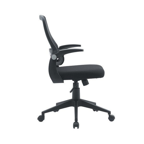 Scaun de birou negru tapițat Gilmore – Yes Everyday-image-3