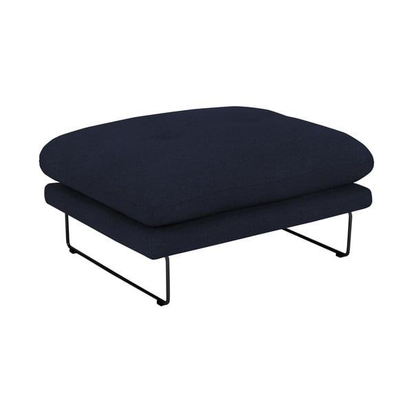 Taburet Windsor & Co Sofas Comet, albastru închis-image-1