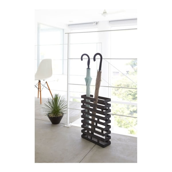 Suport pentru umbrelă YAMAZAKI Himeji, negru-image-1