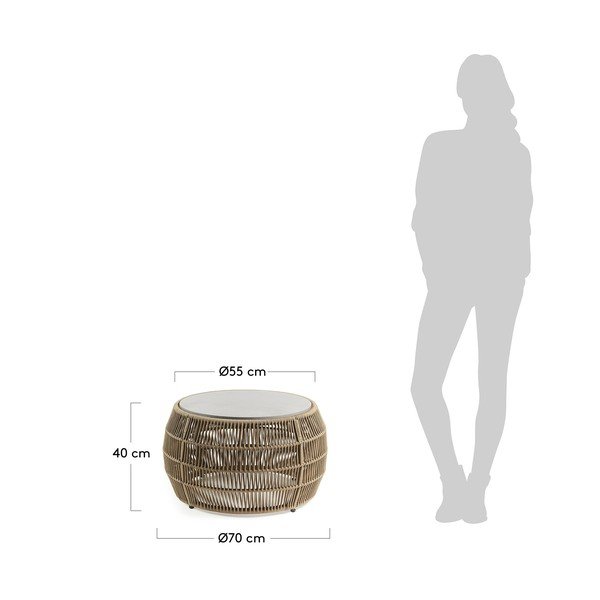 Măsuță de cafea La Forma Program,⌀ 70 cm-image-4