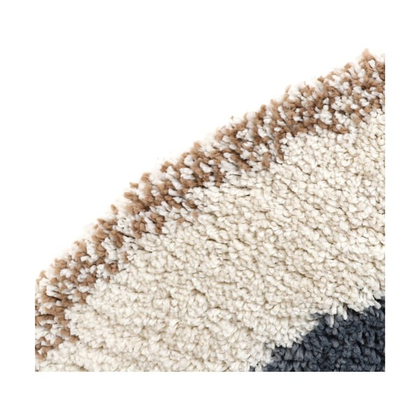 Covor pentru copii bej crem din amestec de iută ø120 cm Bohemian Rainbow Bleu – Nattiot-image-3