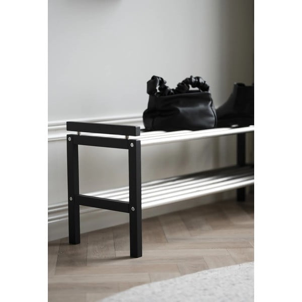 Pantofar în culoare naturală din lemn de stejar Confetti – Rowico-image-2