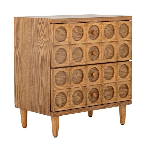 Comodă în culoare naturală cu aspect de lemn de brad 56x61x35 cm Vester – Bloomingville-image-3