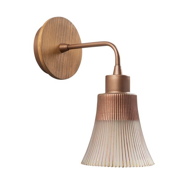 Aplică de perete arămie ø 13 cm Foca – Opviq lights-image-2