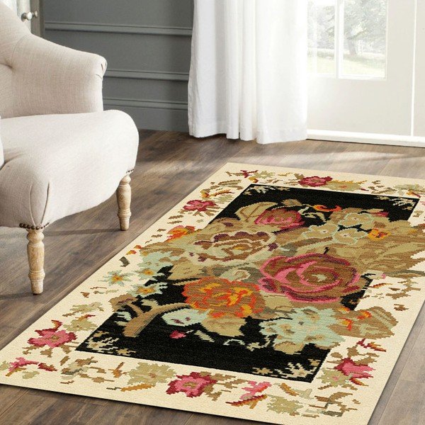 Covor Kate Louise Flowered, 110 x 160 cm-image-1