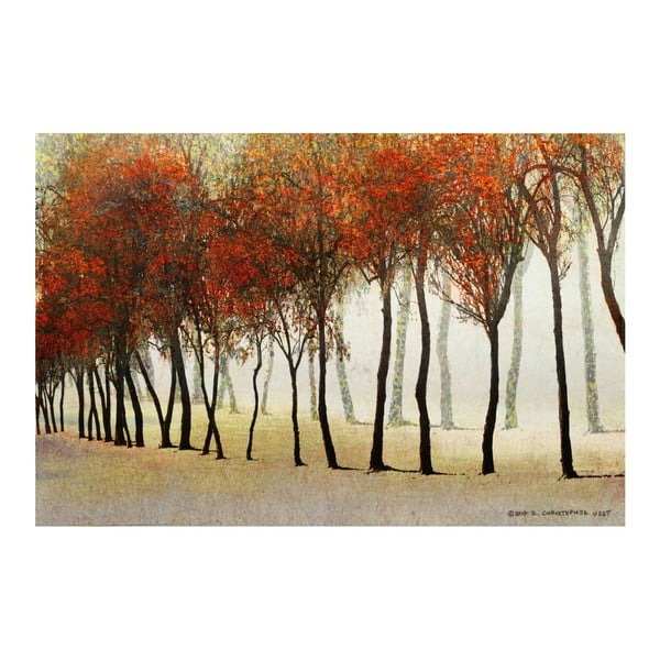 Tablou Marmont Hill Row of Trees, 45 x 30 cm