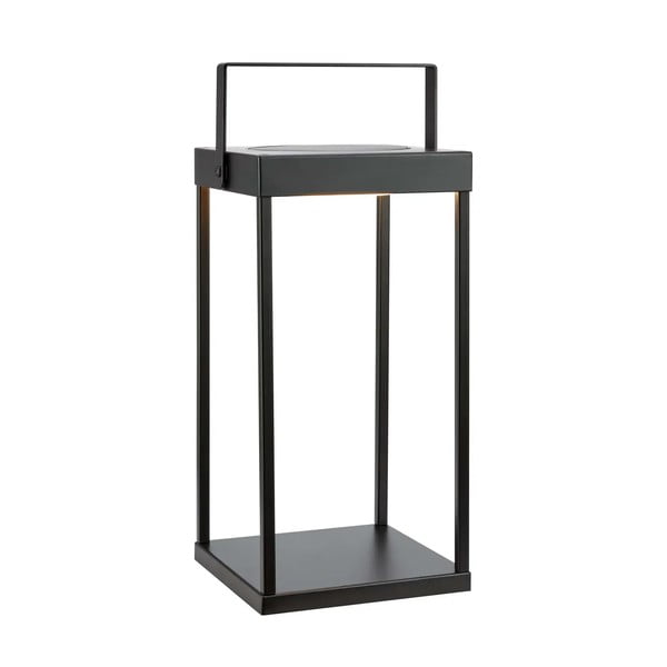 Felinar cu LED negru solar/cu USB (înălțime 42 cm) pentru exterior Pure – Markslöjd