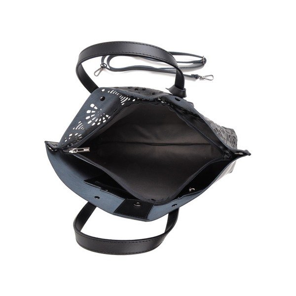 Geantă din piele Mangotti Bags Lulia, negru-image-2