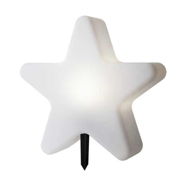 Decorațiune luminoasă pentru exterior Star Tradings Gardenlight Stone Star, înălțime 48 cm