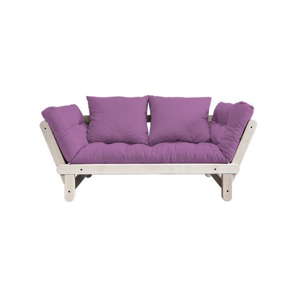 Canapea extensibilă Karup Beat Beech/Taffy Pink-image-3