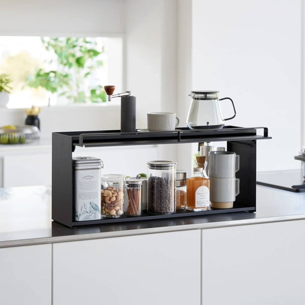 Organizator de bucătărie din metal Tower – YAMAZAKI-image-1