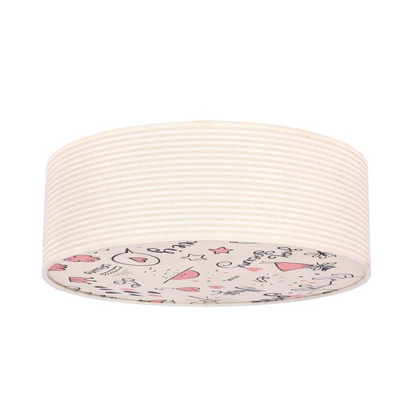 Plafonieră pentru copii cu abajur textil ø 38 cm Kiddy – Candellux Lighting-image-2