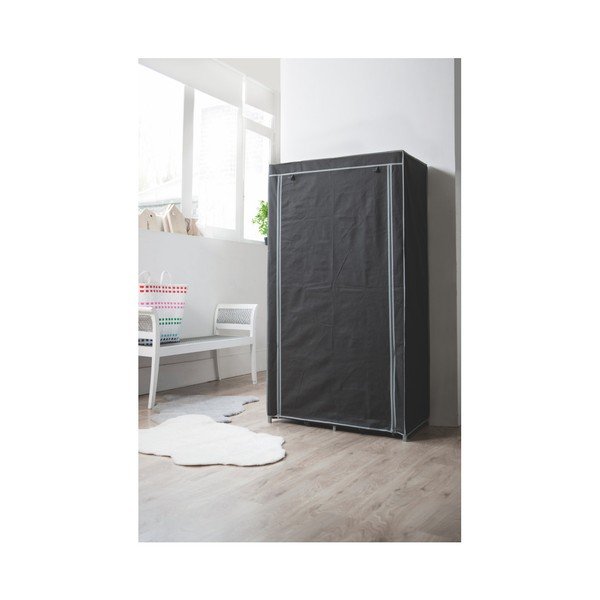 Dulap textil Compactor Wardrobe Organized, negru-image-1
