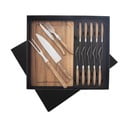 Tacâmuri argintii/în culoare naturală din oțel inoxidabil 15 buc. – Orion