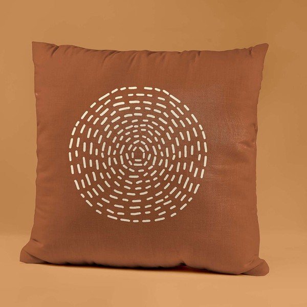 Pernă de grădină roșie 45x45 cm Étnico – LDK Garden-image-1
