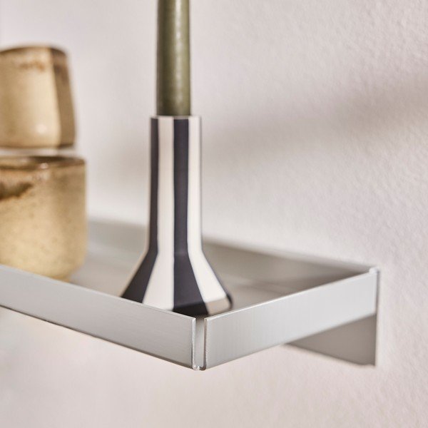 Raft argintiu din metal 50 cm Bakku – OYOY Living Design-image-1