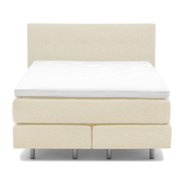 Pat boxspring Vivonita Lando, 200 x 200 cm, crem-image-2