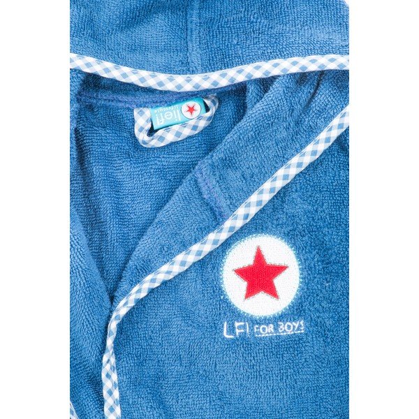 Halat de baie pentru copii albastru Tiseco Home Studio-image-1